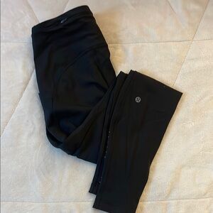 Lululemon Black Leggings Swift Speed HR 28” Size 8